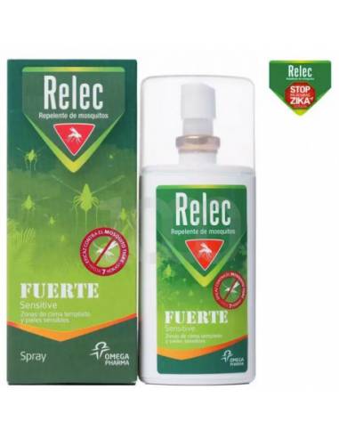 RELEC FUERTE SENSITIVE SPRAY REPELENTE MOSQUITOS