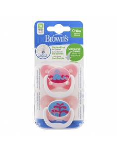 DR BROWN S CHUPETE PREVENT ESCUDO MARIPOSA 0-6M