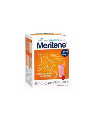 MERITENE BATIDO FRESA 15 SOBRES