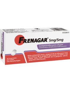 FRENAGAR 20 COMPRIMIDOS PARA CHUPAR