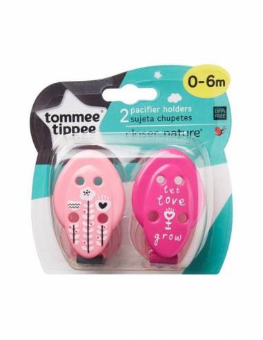 TOMMEE TIPPEE SUJETA CHUPETE 2 UNIDADES