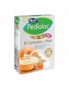 HERO BABY PEDIALAC PAPILLA 8 CEREALES Y MIEL 500