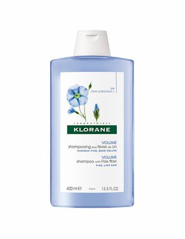 KLORANE CHAMPU A LAS FIBRAS DE LINO 400 ML