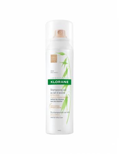 KLORANE CHAMPÚ SECO LECHE AVENA COLOR NATURAL 150 ML.