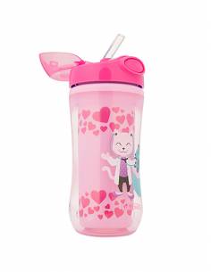 DR BROWN´S VASO CON PAJITA ROSA