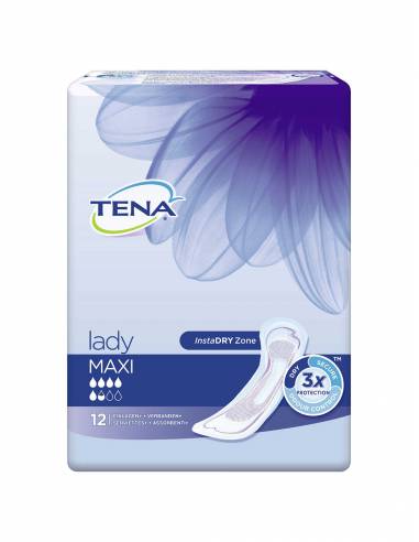 TENA LADY COMPRESA MAXI 12 UN