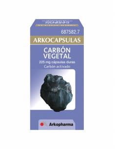 ARKOCÁPSULAS CARBÓN VEGETAL 225 MG 50 CÁPSULAS