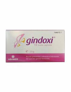 GINDOXI 2,5G 10 ÓVULOS VAGINAL