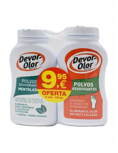 DEVOR OLOR DUPLO POLVOS PIES 100 GR