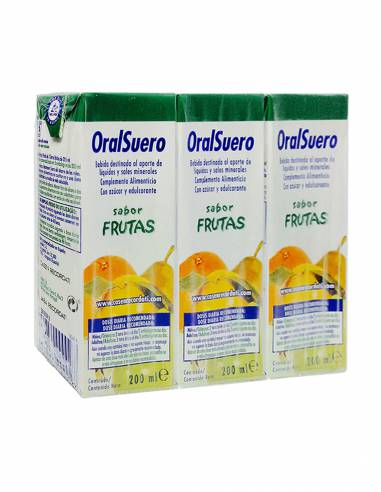 ORALSUERO PACK 3X200 ML S FRUT