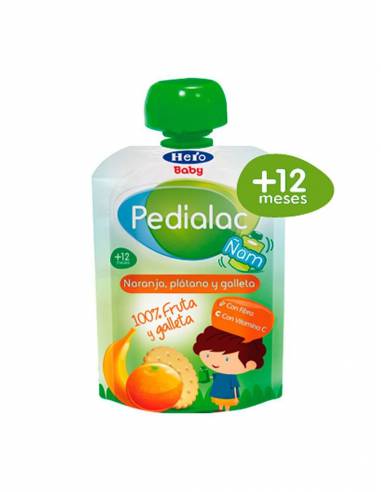HERO BABY PEDIALAC ÑAM NARANJA, PLÁTANO Y GALLET