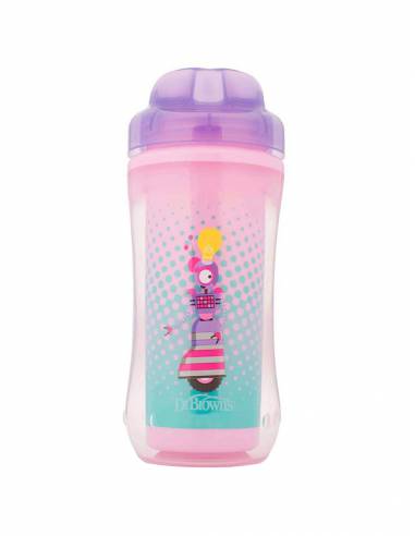 DR BROWN S VASO TERMICO SIN BOQUILLA NIÑA 300 ML