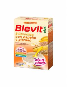 BLEVIT PLUS 8 CEREALES CON ESPELTA Y PLATANO 300 G