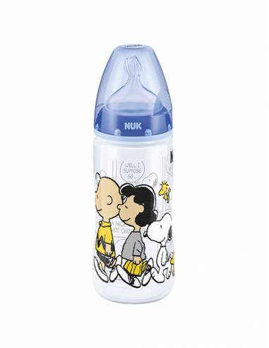 NUK BIBERON SILICONA SNOOPY 2L 300 ML