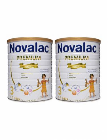NOVALAC PREMIUM 3 PREPARADO LACTEO PACK AHORRO 2