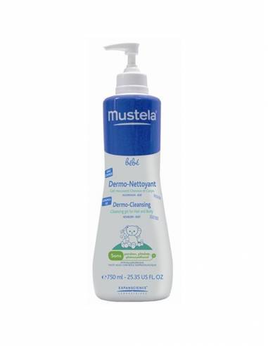 MUSTELA GEL DERMOLIMPIADOR 750 ML