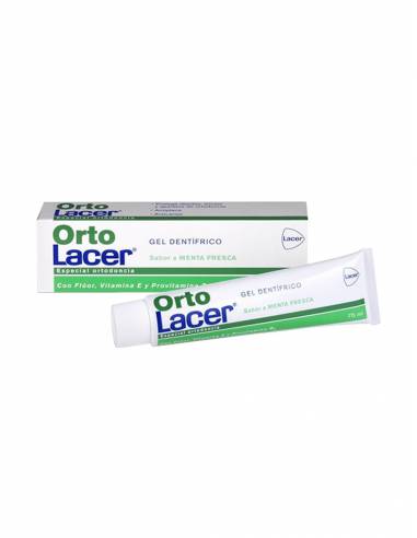 LACER ORTOLACER GEL DENTIFRICO MENTA 75ML