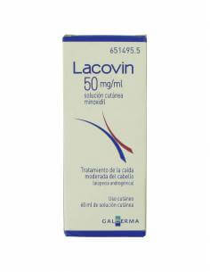 LACOVIN 50 MG-ML SOLUCION CUTANEA 1 FRASCO 60 ML