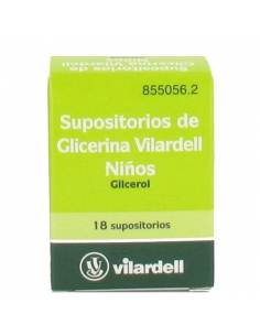 SUPOSITORIOS GLICERINA VILARDELL INFANTIL 1.58 G