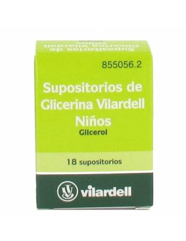 SUPOSITORIOS GLICERINA VILARDELL INFANTIL 1.58 G