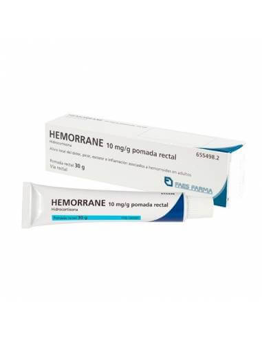 HEMORRANE 10 MG/G POMADA RECTAL 30 G