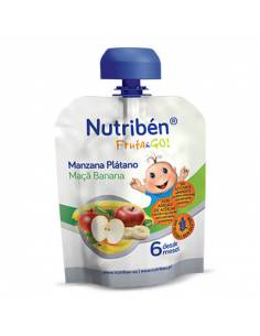NUTRIBÉN FRUTA & GO MANZANA Y PLÁTANO 90 G