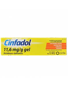 CINFADOL 11.6 MG/G GEL TÓPICO 60 G