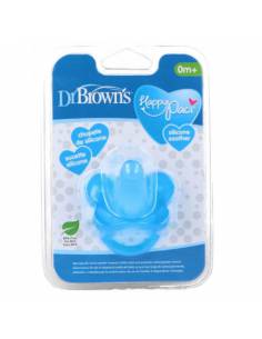 DR BROWN S CHUPETE SILICONA AZUL 0- 6 M