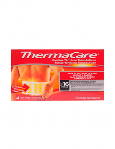 THERMACARE PARCHES ZONA LUMBAR Y CADERA 4 PARCHES