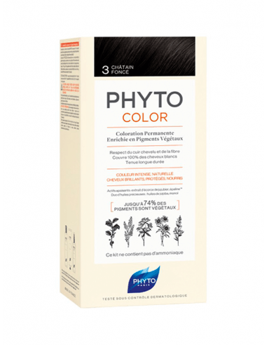 PHYTO COLOR 3 CASTAÑO OSCURO