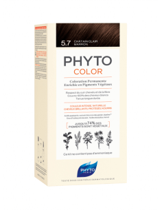 PHYTO COLOR 5.7 CASTAÑO MARRÓN CLARO KIT