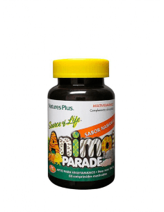 NATURE'S PLUS ANIMAL PARADE MULTIVITAMÍNICO SABOR NARANJA...