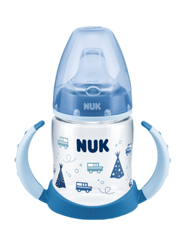 NUK BIBERÓN ENTRENA SILICONA 6-18 MESES 150 ML
