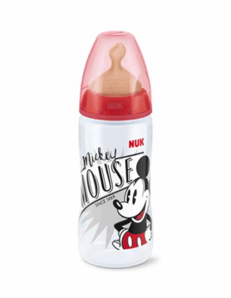 NUK BIBERON LATEX BOCA ANCHA T1 M MICKEY MOUSE 3