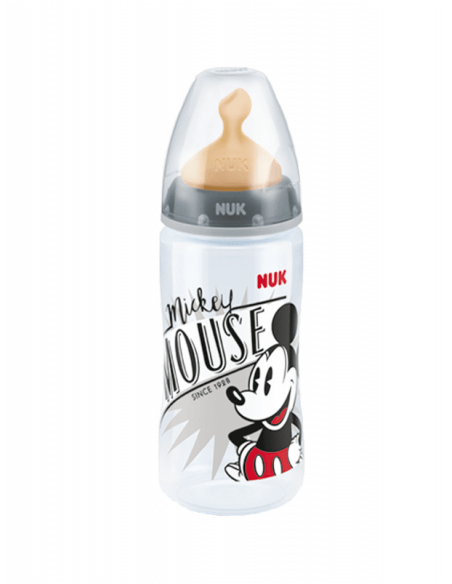 NUK BIBERON LATEX BOCA ANCHA T1 M MICKEY MOUSE 3