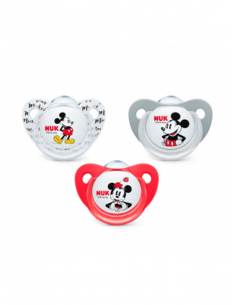 NUK CHUPETE TRENDLINE MICKEY MOUSE SILICONA 18-36 MESES