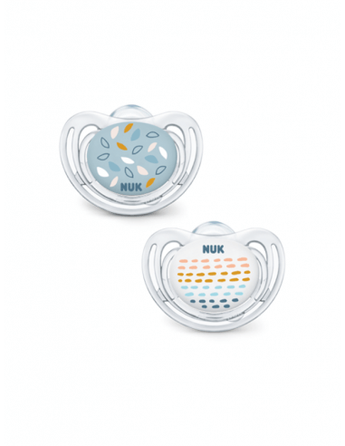 NUK FREESTYLE COLOR PLAY CHUPETE SILICONA 0-6 MESES
