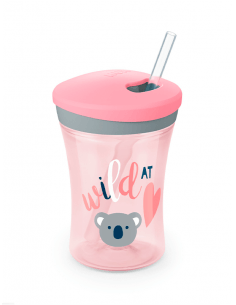 NUK VASO ACTION CUP + 12 MESES 230 ML