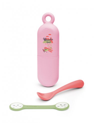 SUAVINEX WANDERLUST CUCHARA + PORTACUCHARAS +...