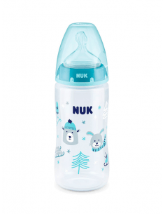 NUK BIBERÓN TETINA SILICONA WINTER 6-18 MESES 300 ML