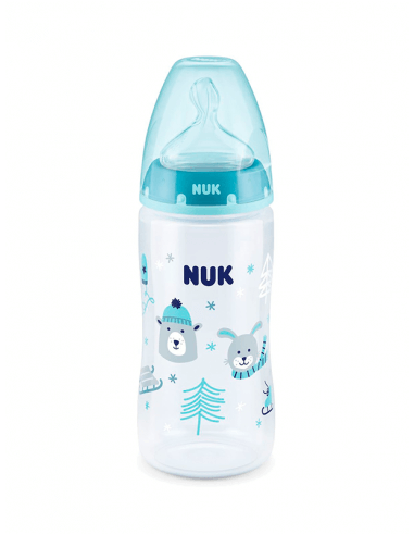 NUK BIBERÓN TETINA SILICONA WINTER 6-18 MESES...