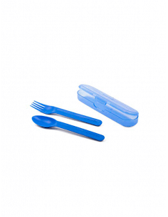 SUAVINEX SET DE CUBIERTOS INFANTILES ESTUCHE AZUL