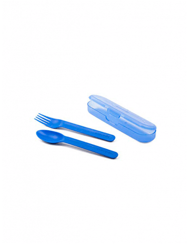SUAVINEX SET DE CUBIERTOS INFANTILES ESTUCHE AZUL