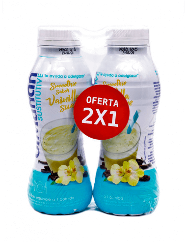 BIMANÁN SMOOTHIE DE VAINILLA SUAVE 330 ML 2 X 1