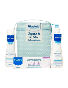MUSTELA BOLSA ISOTÉRMICA LA FIESTA DE LOS BEBÉS AZUL
