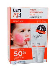 LETI AT4 CREMA REGENADORA FACIAL 50 ML DUPLO