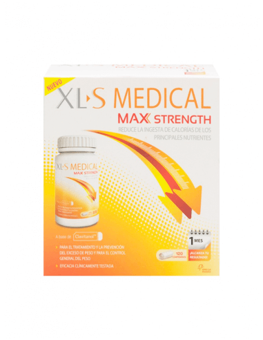 XLS MEDICAL MAX STRENGTH 120 COMPRIMIDOS
