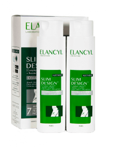 ELANCYL SLIM DESIGN NOCHE DUPLO 2 X 200 ML