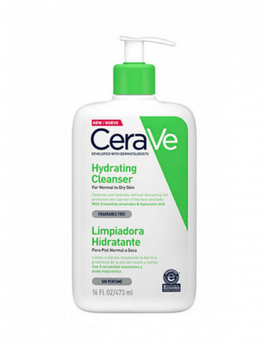 CERAVE LIMPIADORA HIDRATANTE PIEL NORMAL Y SECA...