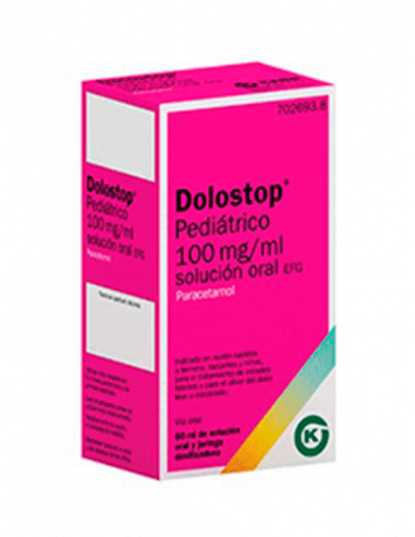 DOLOSTOP PEDIATRICO 100 MG/ML SOLUCION ORAL 60 M
